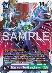 Titamon + SkullBaluchimon #BT24-081 SR
