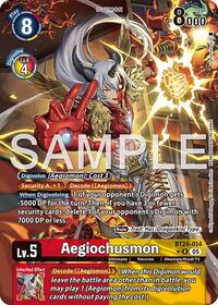 Aegiochusmon (Alternate Art) #BT24-014 R