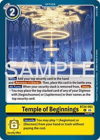 Temple of Beginnings #BT24-093 U