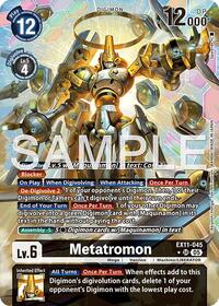 Metatromon (Alternate Art) #EX11-045 SR