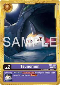 Tsunomon (Gold Border) #BT6-006 U