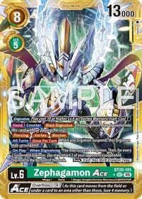 Zephagamon ACE (Gold Border) #BT20-101 SEC