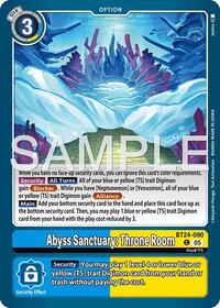Abyss Sanctuary: Throne Room #BT24-090 C