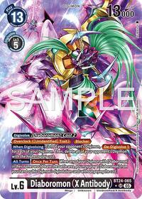 Diaboromon (X Antibody) (Alternate Art) #BT24-065 SR