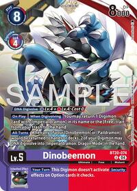 Dinobeemon (Digimon Card Game Playmat & Card Set) #BT20-074 U
