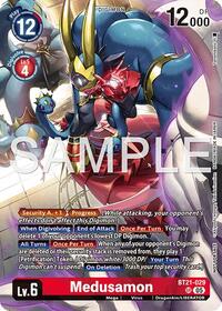 Medusamon (2026 Dash Pack Campaign) (Alternate Art - Japanese) #BT21-029 SR