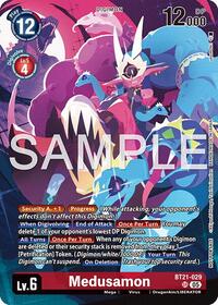 Medusamon (2026 Dash Pack Campaign) (Alternate Art - Chinese) #BT21-029 SR