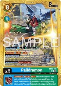 Paildramon - BT16-025 (Gold Border) #BT16-025 SR