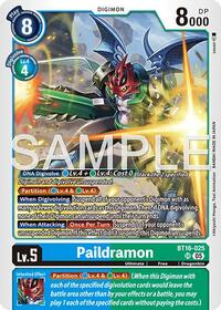 Paildramon - BT16-025 (Reprint) #BT16-025 SR