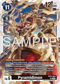 Pyramidimon #EX11-044 SR
