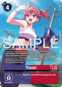 Yuuki (Alternate Art) #EX11-069 SR