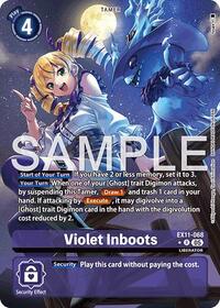 Violet Inboots (Alternate Art) #EX11-068 R