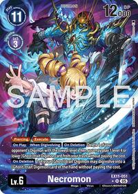 Necromon (Alternate Art) #EX11-051 SR