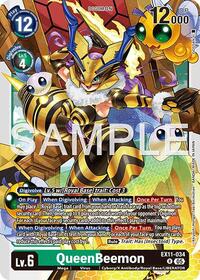 QueenBeemon #EX11-034 R