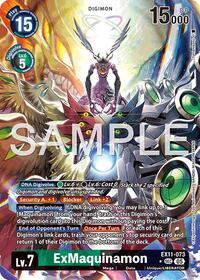 ExMaquinamon (Alternate Art) #EX11-073 SEC