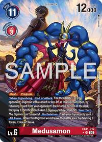 Medusamon (Alternate Art) #EX11-012 SR