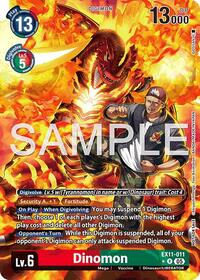 Dinomon (Box Topper) #EX11-011 R