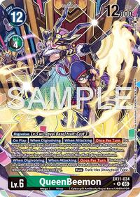 QueenBeemon (Box Topper) #EX11-034 R