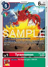 Tyrannomon #EX11-009 U