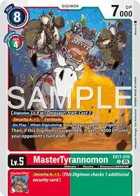 MasterTyrannomon #EX11-010 U
