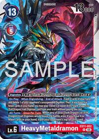 HeavyMetaldramon #EX11-052 R