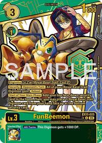 FunBeemon (Rare Pull) #EX11-025