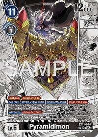 Pyramidimon (SP) #EX11-044 SR