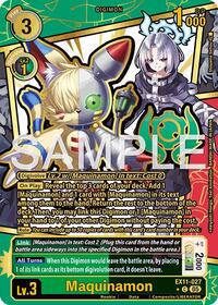 Maquinamon (Rare Pull) #EX11-027 C