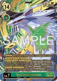 Vortexdramon (Rare Pull) #EX11-074 SEC