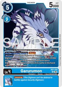Garurumon #AD1-010 R