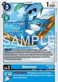 Veemon - BT12-021 (Reprint) #BT12-021 C