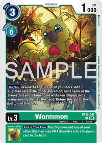 Wormmon - BT12-047 (Reprint) #BT12-047 U