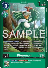 Pteromon (Limited Foil) #EX11-026 C