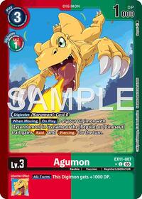 Agumon (Limited Foil) #EX11-007 C