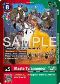 MasterTyrannomon (Limited Foil) #EX11-010 U