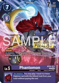 Phantomon (Regionals 26-27 Season 1 Finalist) #BT20-072 U
