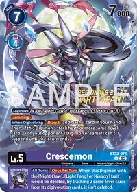 Crescemon (Regionals 26-27 Season 1 Participant) #BT22-073 U