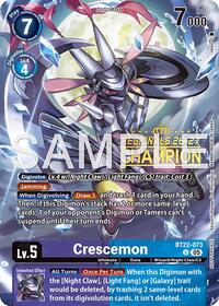 Crescemon (Regionals 26-27 Season 1 Champion) #BT22-073 U