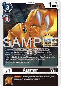 Agumon (World Championship 26–27 Regionals Season 1) #ST20-10 R
