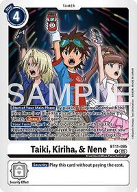 Taiki, Kiriha, & Nene (Reprint) #BT11-095 R