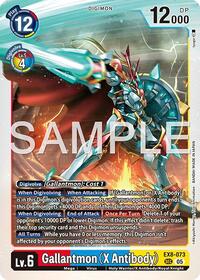 Gallantmon (X Antibody) (Reprint) #EX8-073 SEC