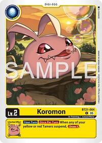 Koromon - BT21-004 (Reprint) #BT21-004 C