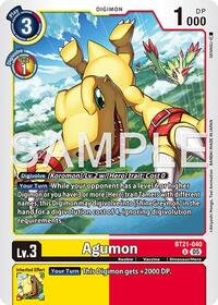 Agumon - BT21-040 (Reprint) #BT21-040 U