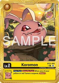 Koromon - BT21-004 (Gold Border) #BT21-004 C