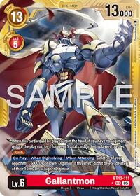 Gallantmon - BT13-111 (Gold Border) #BT13-111 SEC