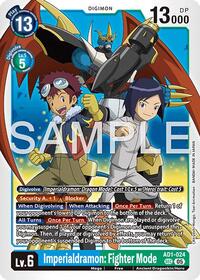 Imperialdramon: Fighter Mode - AD1-024 #AD1-024 SEC
