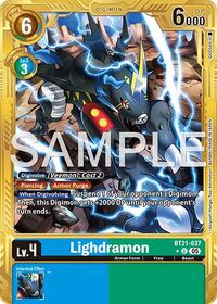 Lighdramon (Gold Border) #BT21-037 U