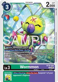 Wormmon - BT16-040 (Reprint) #BT16-040 R