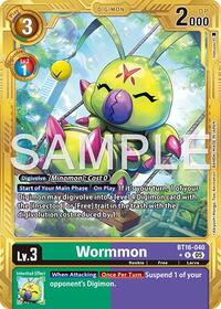 Wormmon - BT16-040 (Gold Border) #BT16-040 R