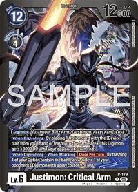 Justimon: Critical Arm #P-179 P